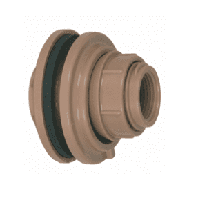 Adaptador soldável com anel para caixa d'água