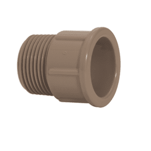 Adaptador soldável curto com bolsa e rosca