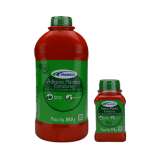 Adesivo plástico frasco extra forte