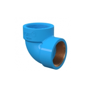 Joelho 90º roscável com bucha de latão