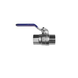 Registro de esfera metálico com passagem total F/F - alavanca