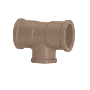 Tê de redução soldável