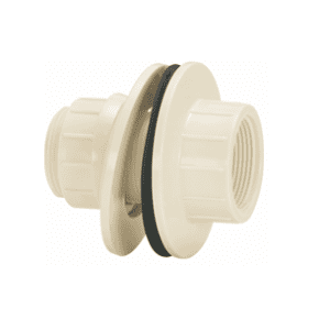 Adaptador auto-ajustável roscável para reservatórios com junta de vedação