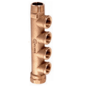 Distribuidor 4 saídas 302.4  - conexão flangeada