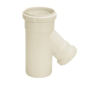 Junção invertida de redução PVC esgoto