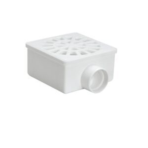 Ralo sifonado quadrado saída lateral