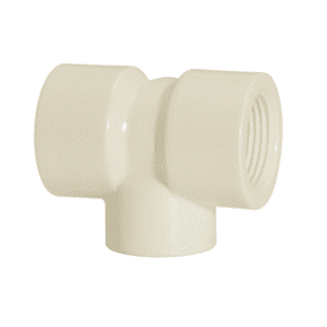 Tê de redução roscável