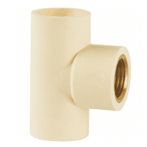 Tê de transição CPVC x metal  ultratemp CPVC